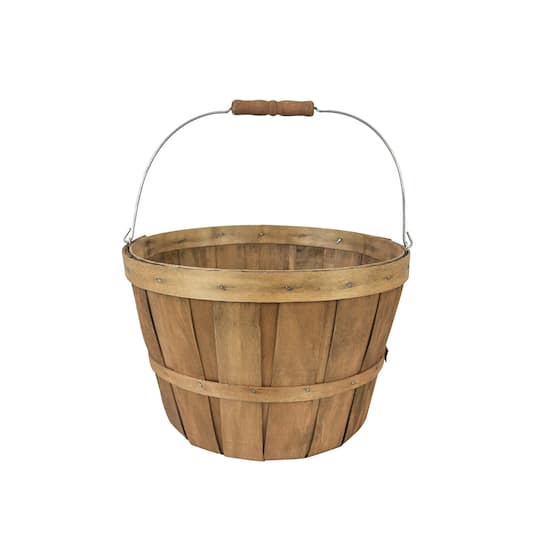 11&#x22; Dark Brown Container Bushel Basket by Ashland&#xAE;